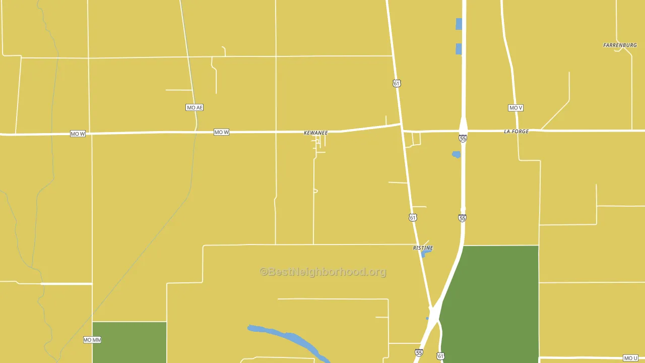 63860, MO block-group voter-turnout map