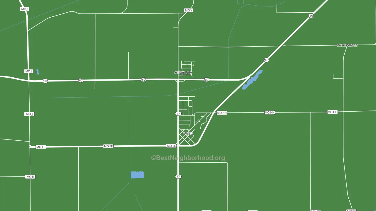 63882, MO block-group voter-turnout map