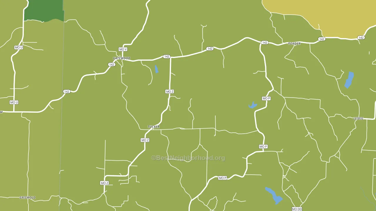 63942, MO block-group voter-turnout map