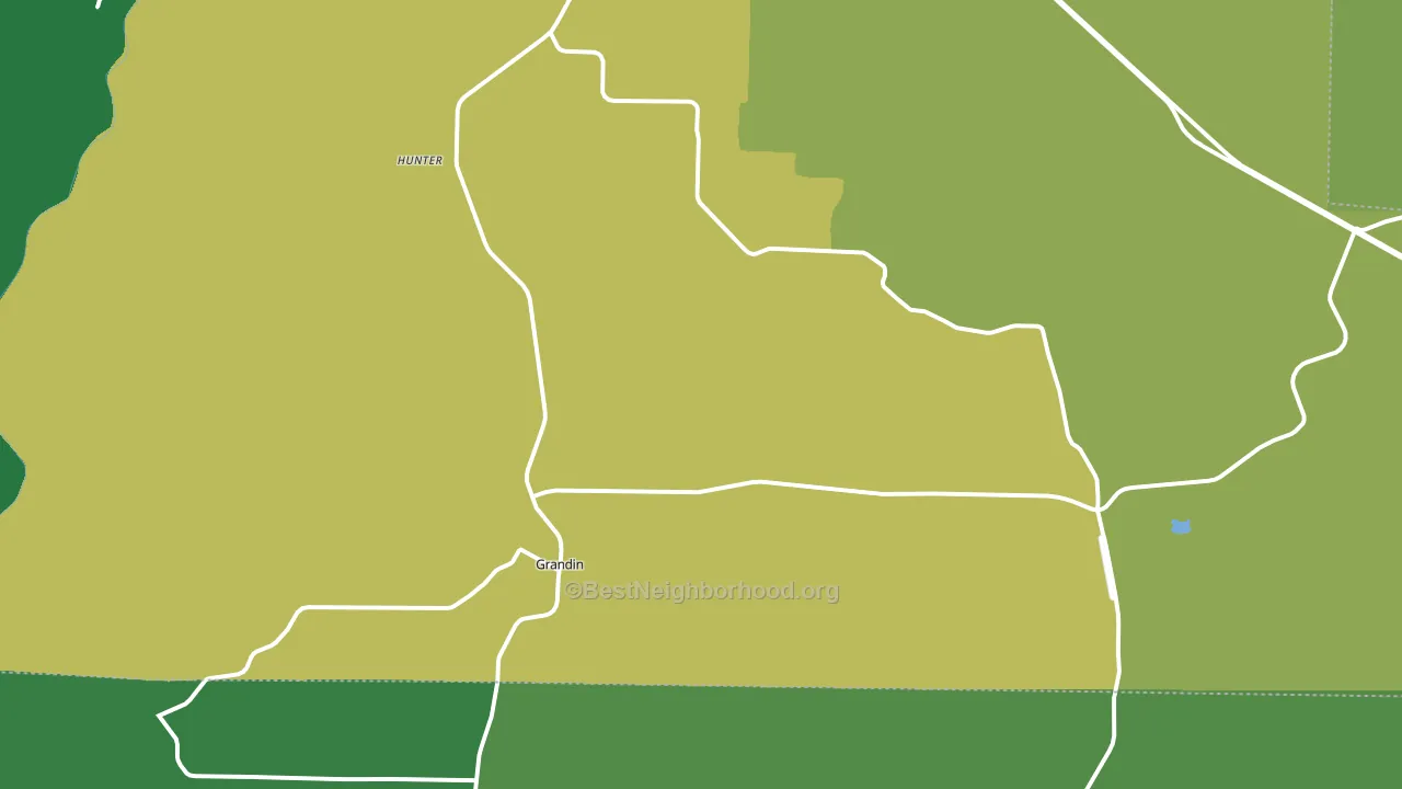 63943, MO block-group voter-turnout map