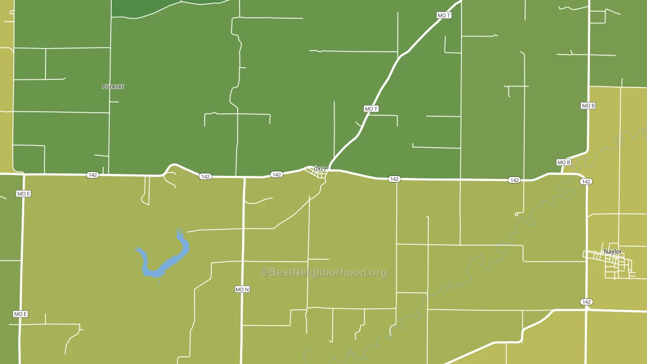 63955, MO block-group voter-turnout map