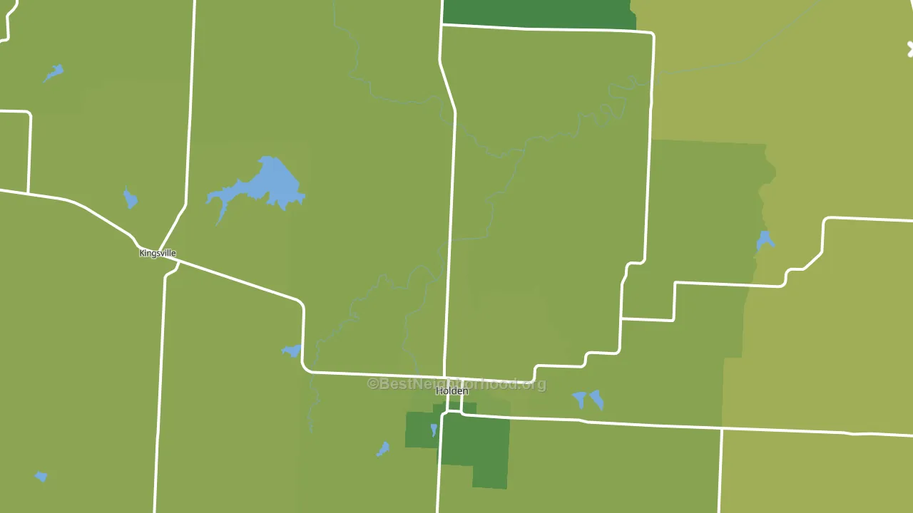 64040, MO block-group voter-turnout map