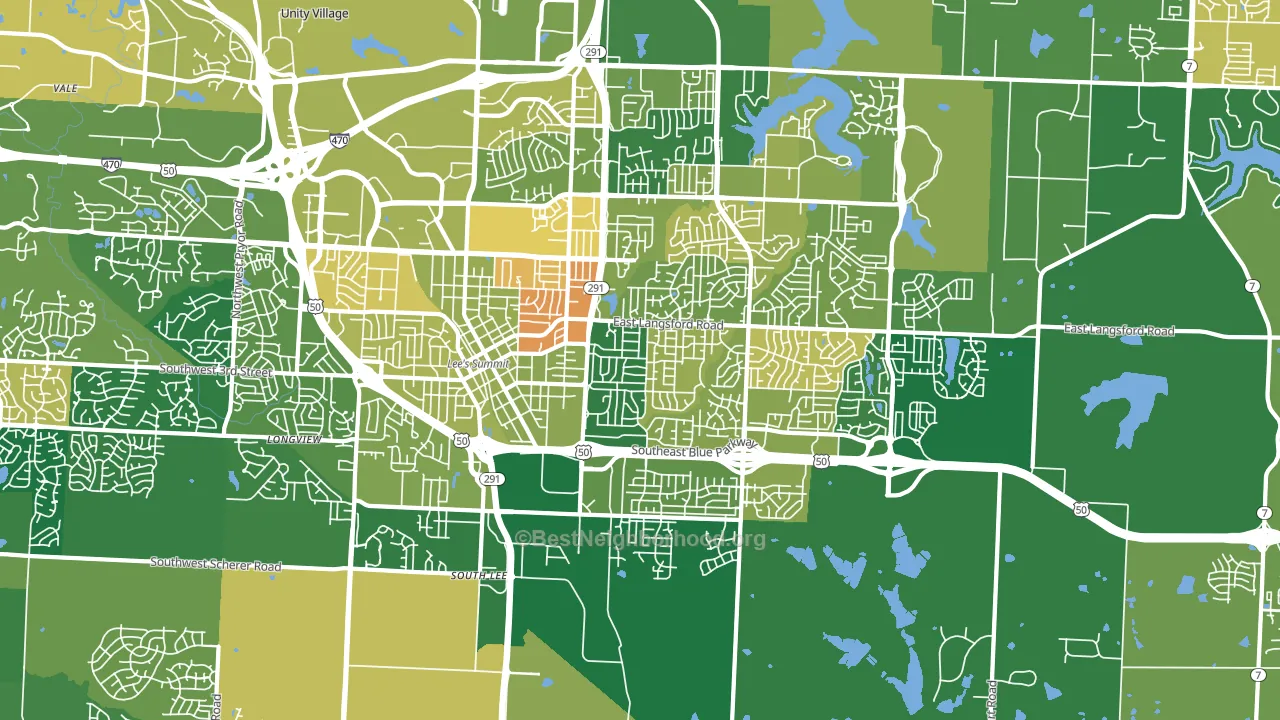64063, MO block-group voter-turnout map