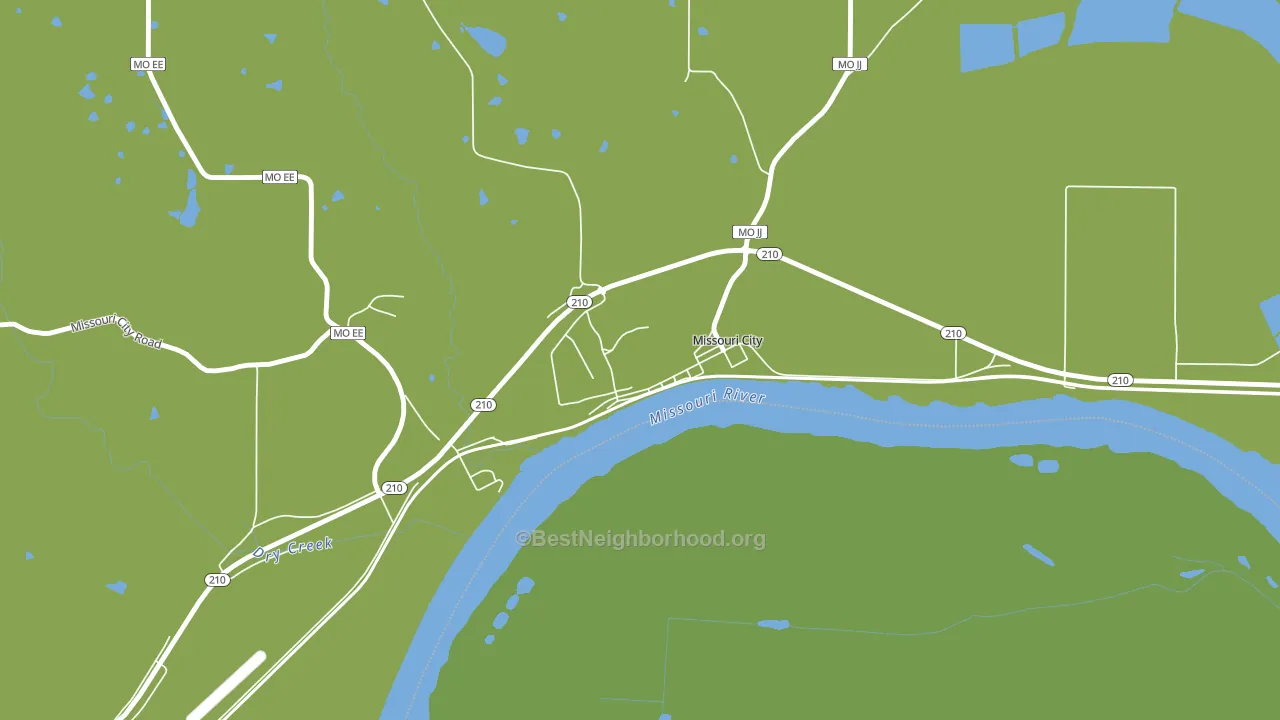 64072, MO block-group voter-turnout map