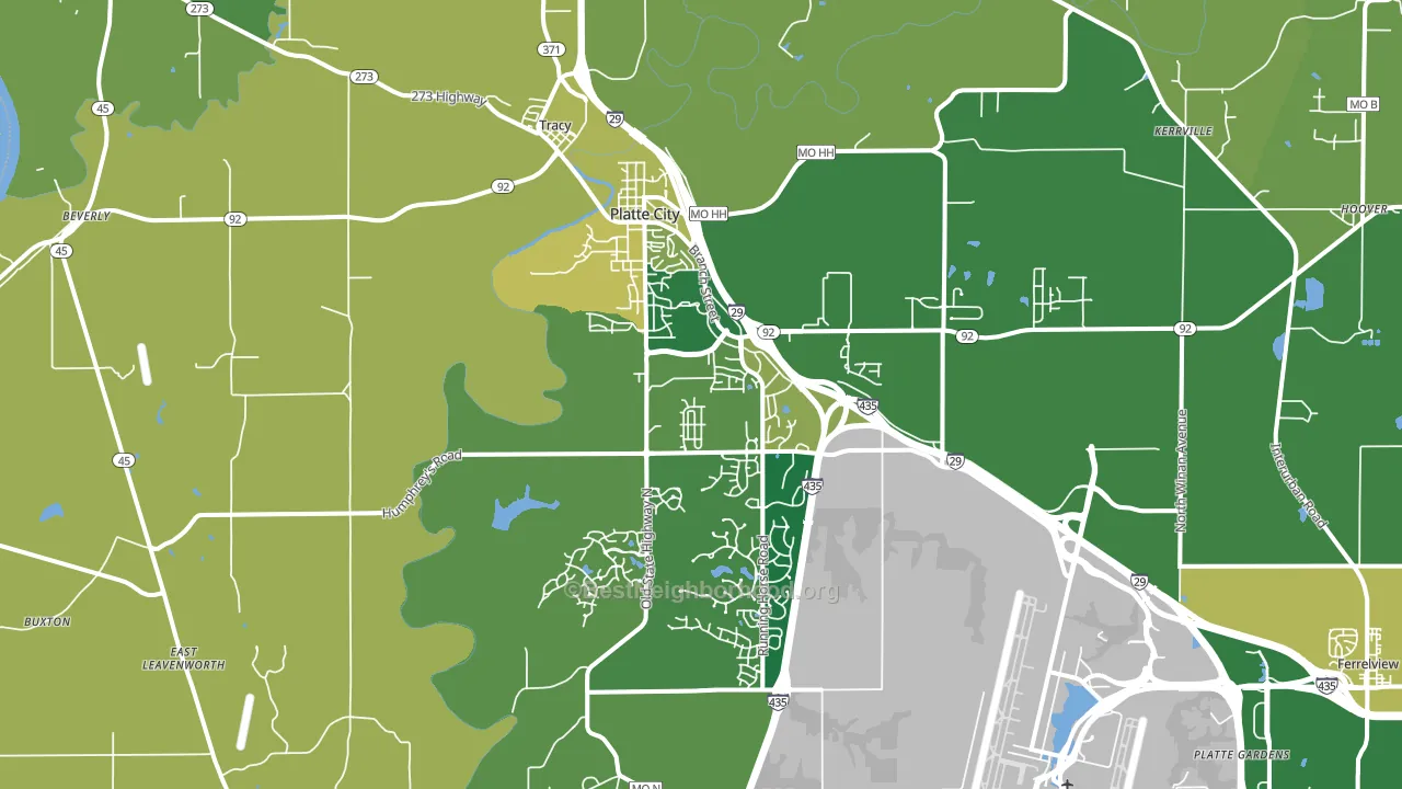 64079, MO block-group voter-turnout map