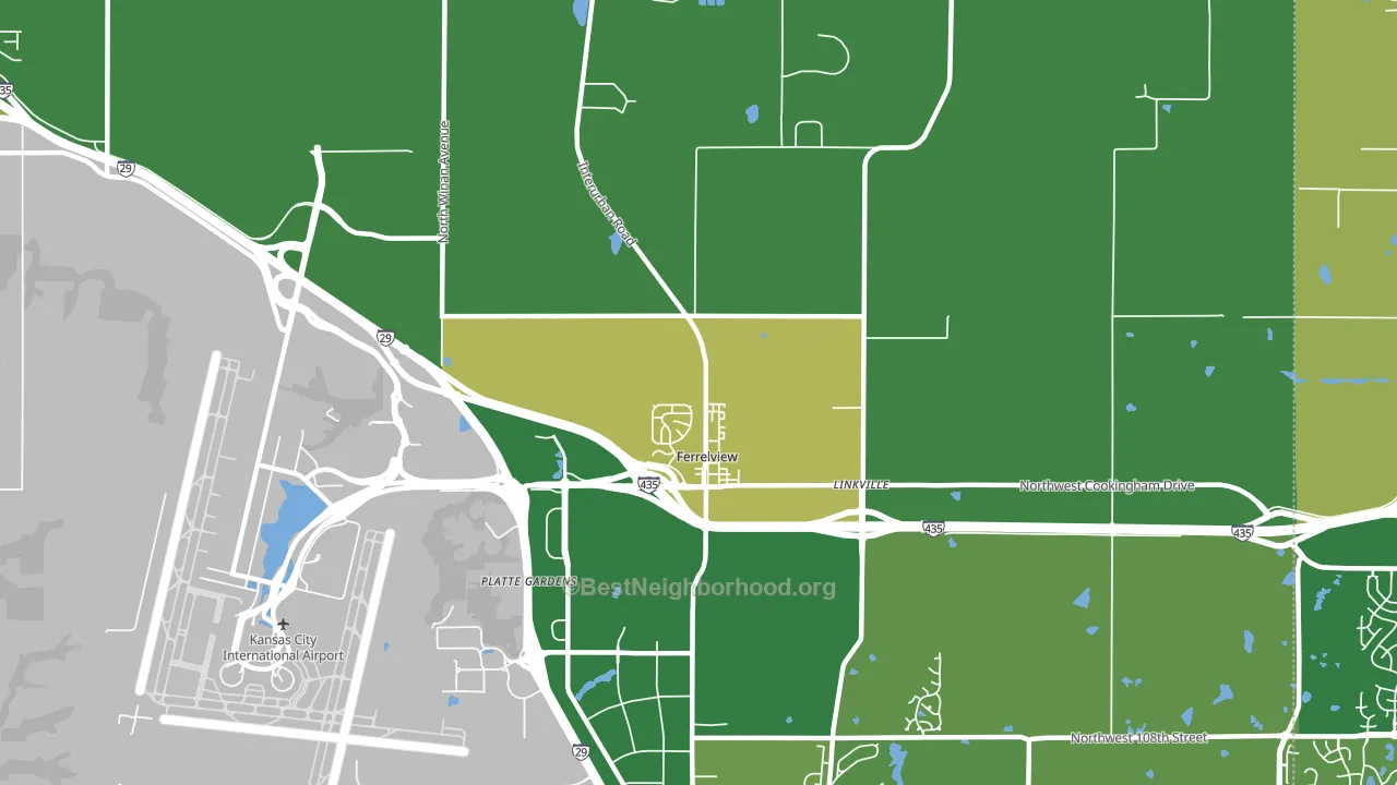 64163, MO block-group voter-turnout map