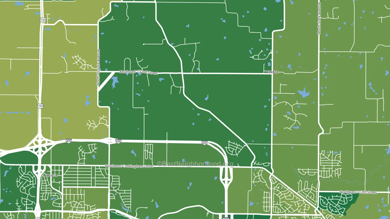 64166, MO block-group voter-turnout map