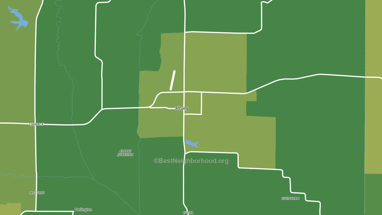 64402, MO block-group voter-turnout map