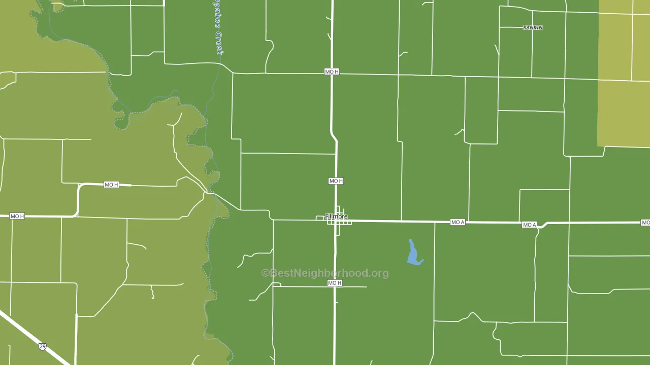 64449, MO block-group voter-turnout map