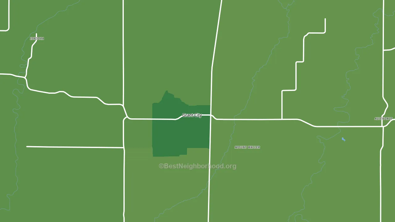 64456, MO block-group voter-turnout map