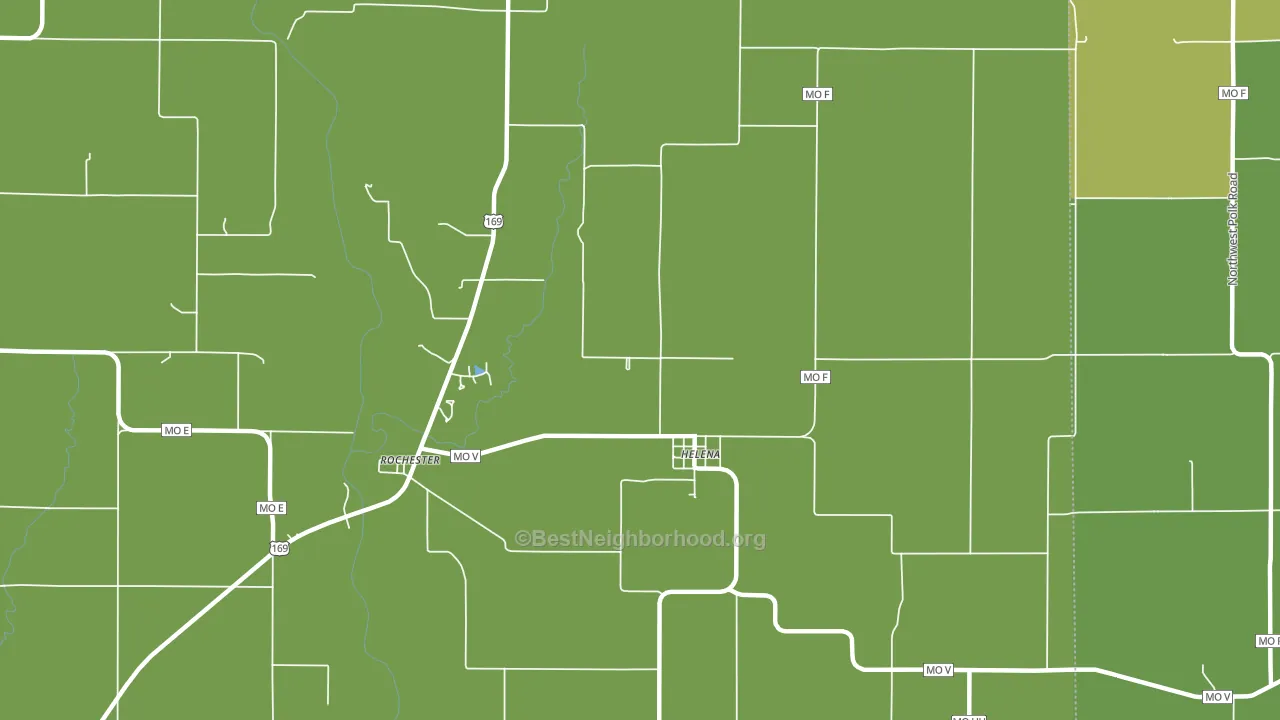 64459, MO block-group voter-turnout map