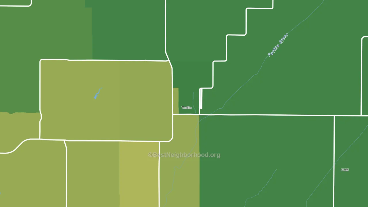 64491, MO block-group voter-turnout map