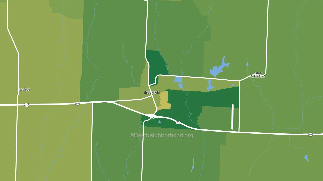64628, MO block-group voter-turnout map