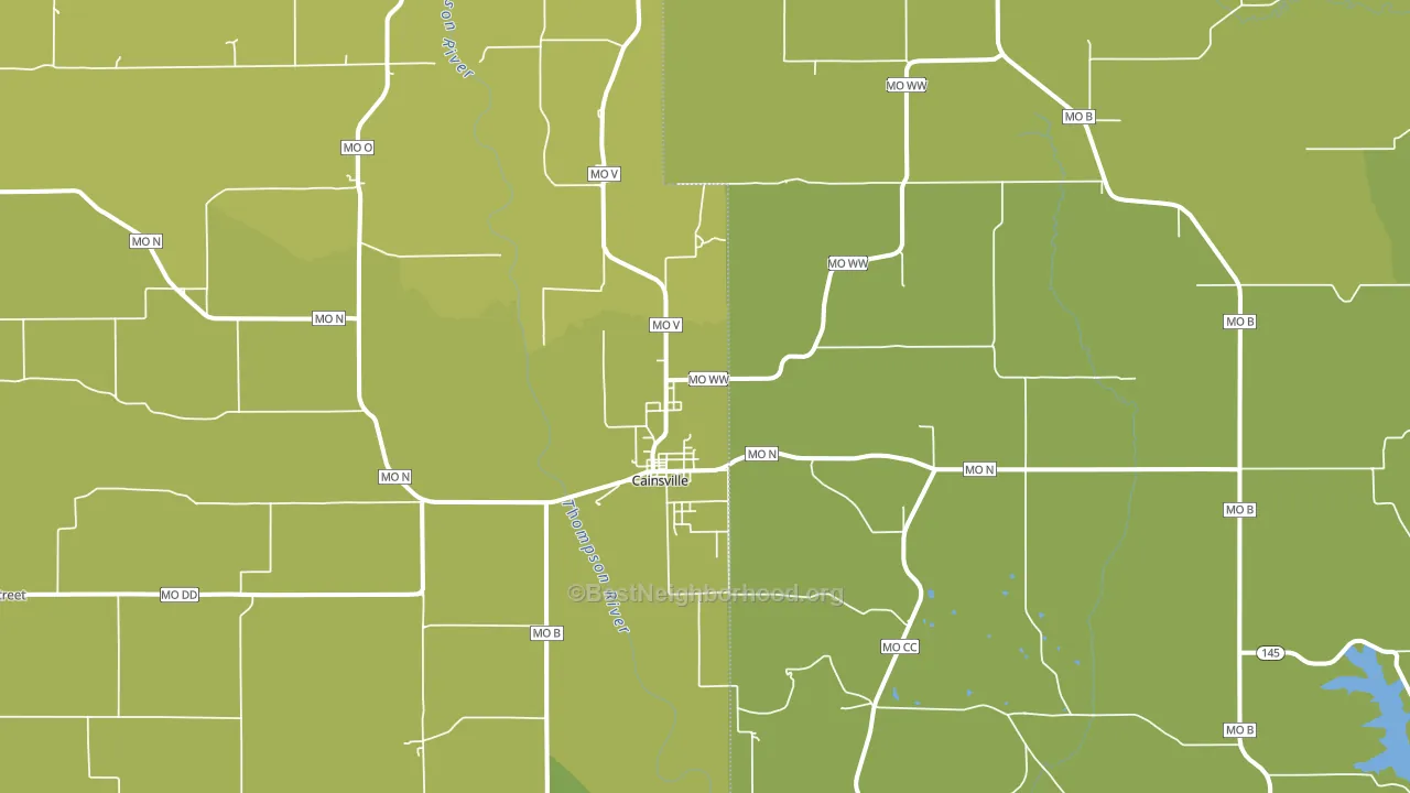 64632, MO block-group voter-turnout map
