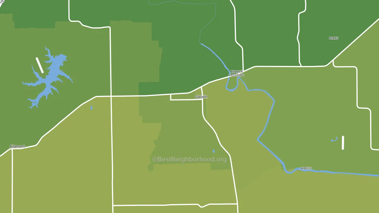 64640, MO block-group voter-turnout map