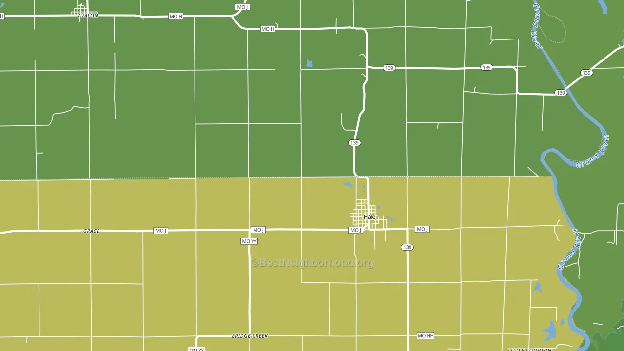 64643, MO block-group voter-turnout map