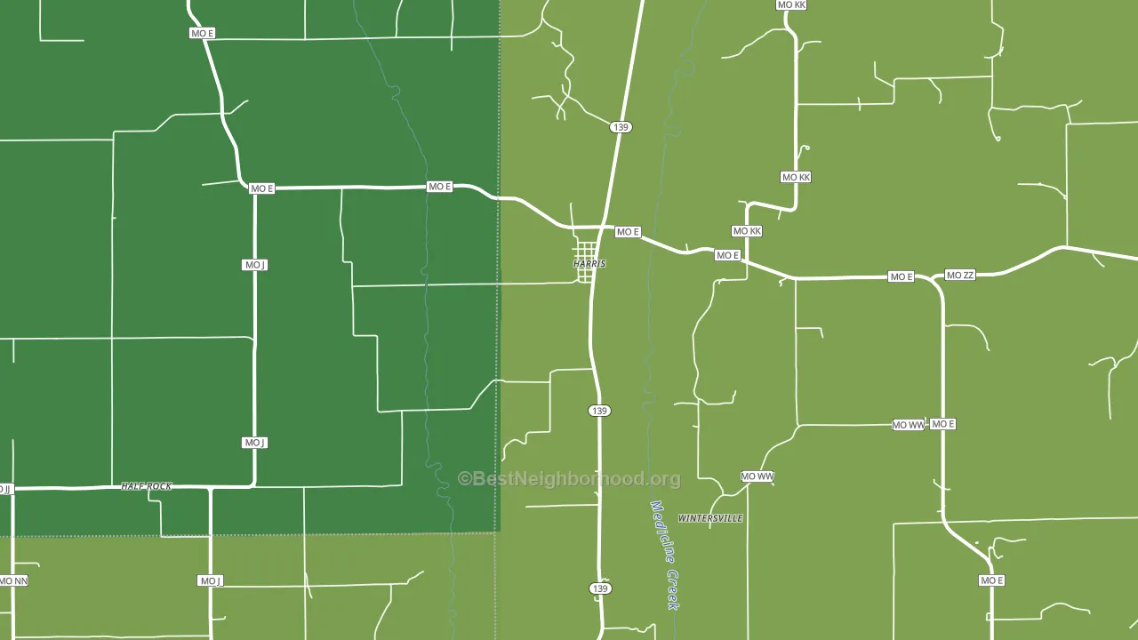 64645, MO block-group voter-turnout map