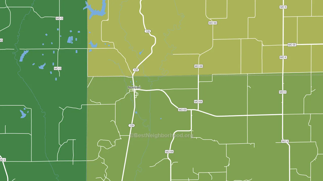 64667, MO block-group voter-turnout map