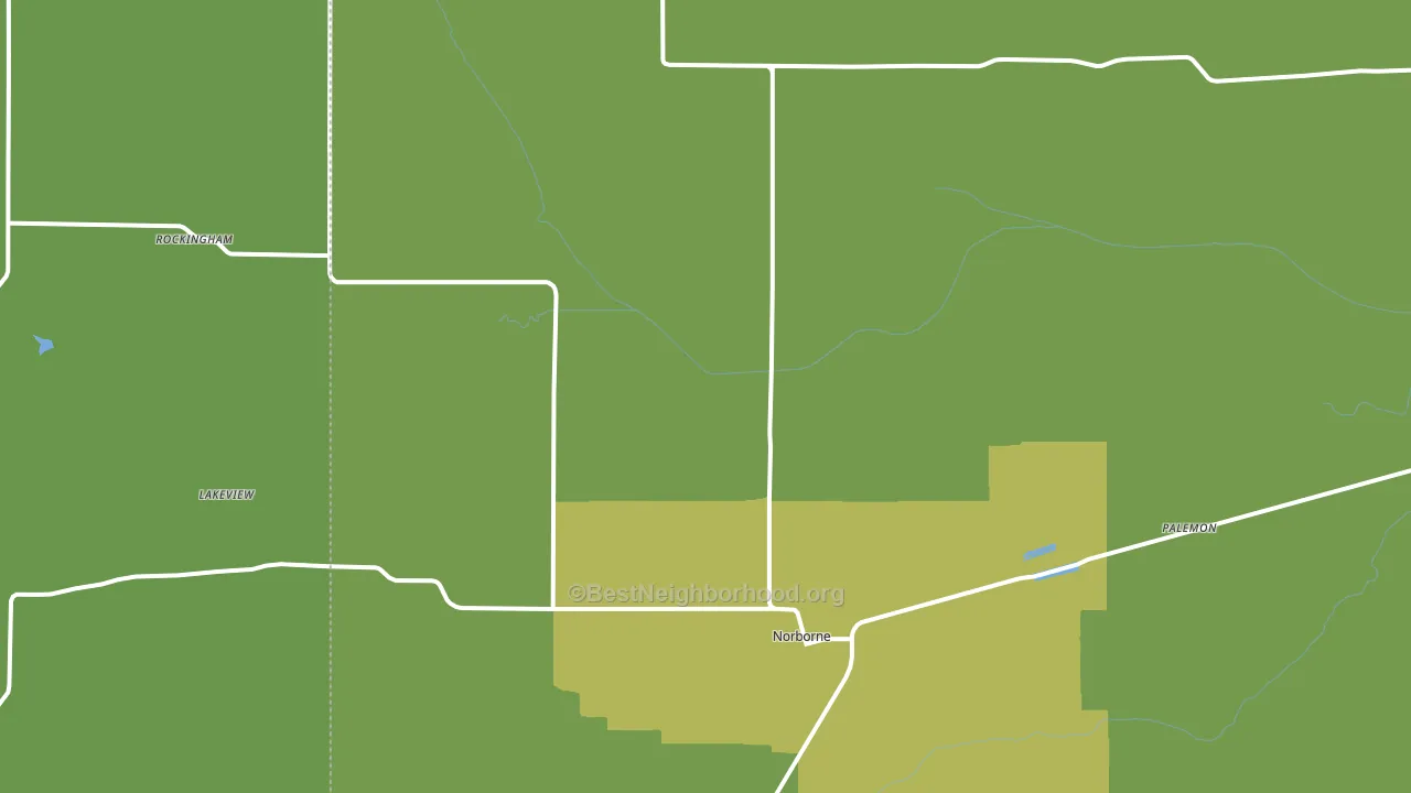 64668, MO block-group voter-turnout map