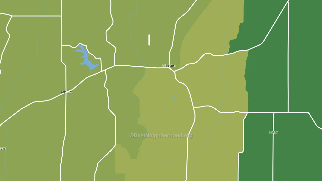 64673, MO block-group voter-turnout map