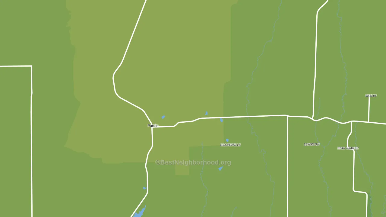 64674, MO block-group voter-turnout map