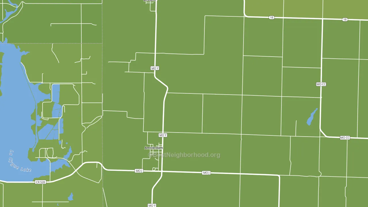 64723, MO block-group voter-turnout map