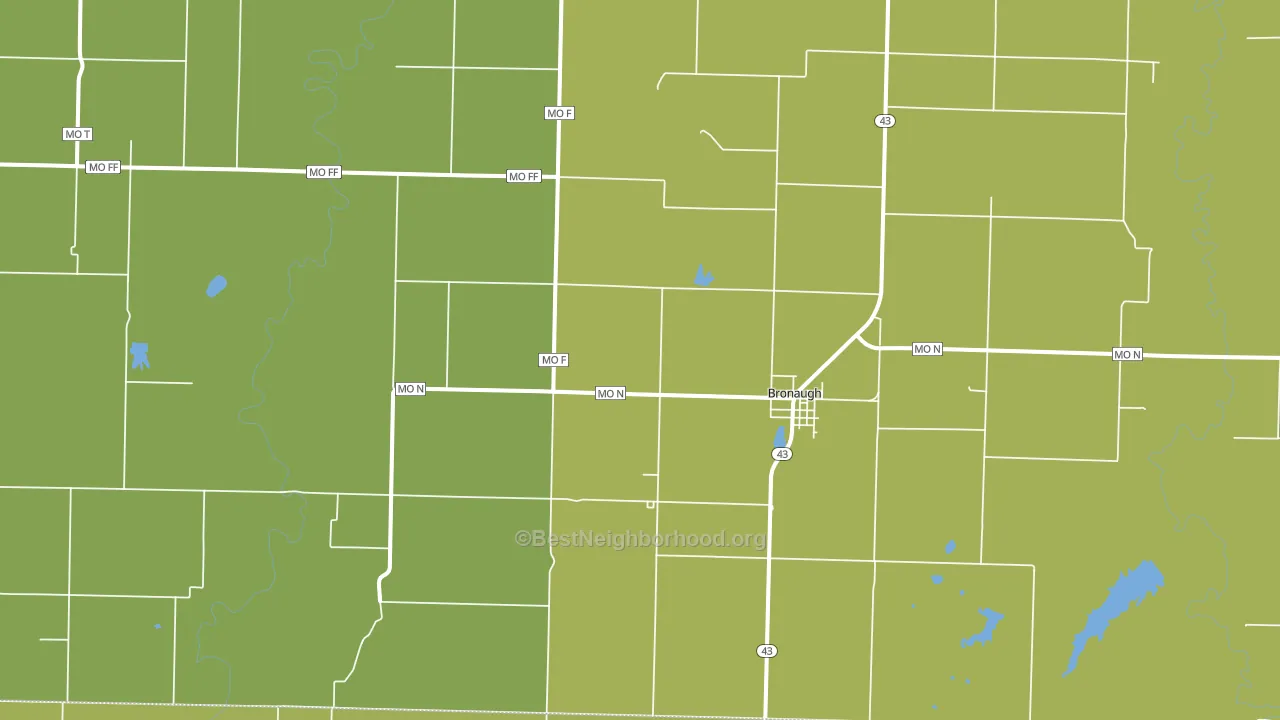 64728, MO block-group voter-turnout map