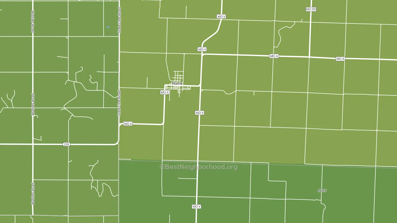 64752, MO block-group voter-turnout map