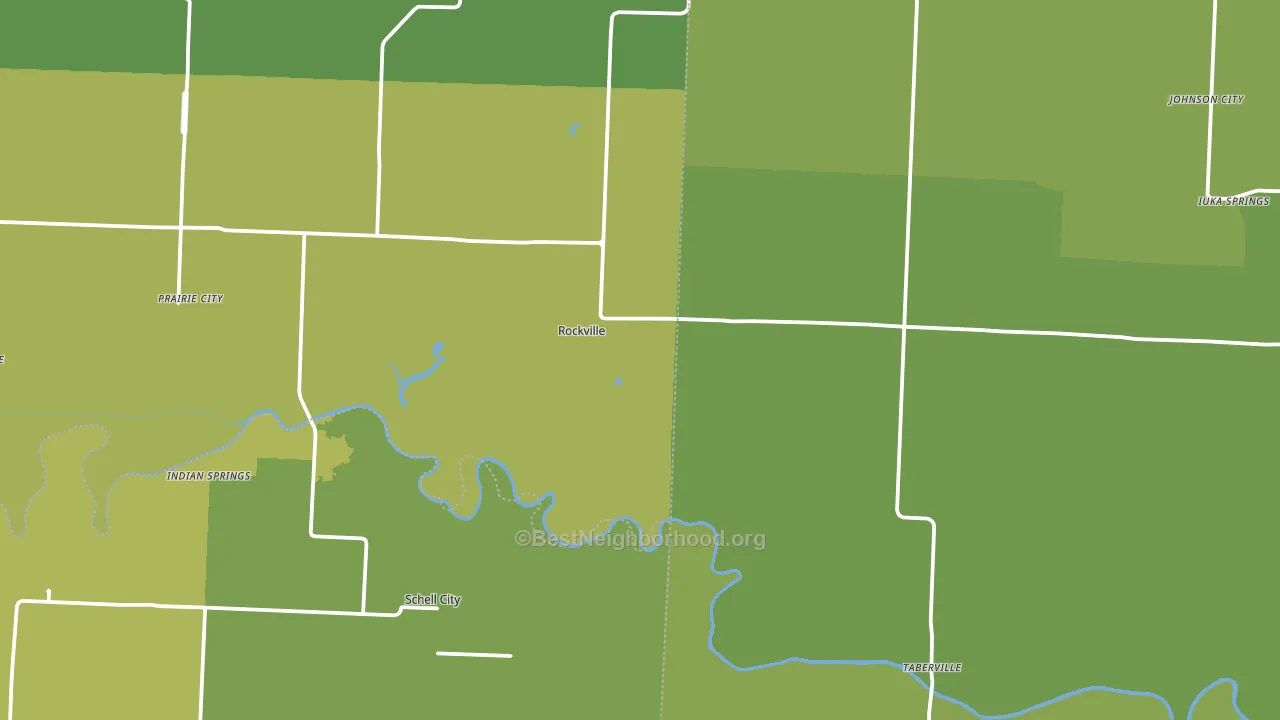 64780, MO block-group voter-turnout map