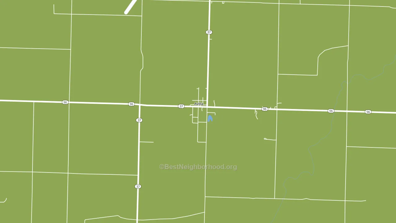 64833, MO block-group voter-turnout map