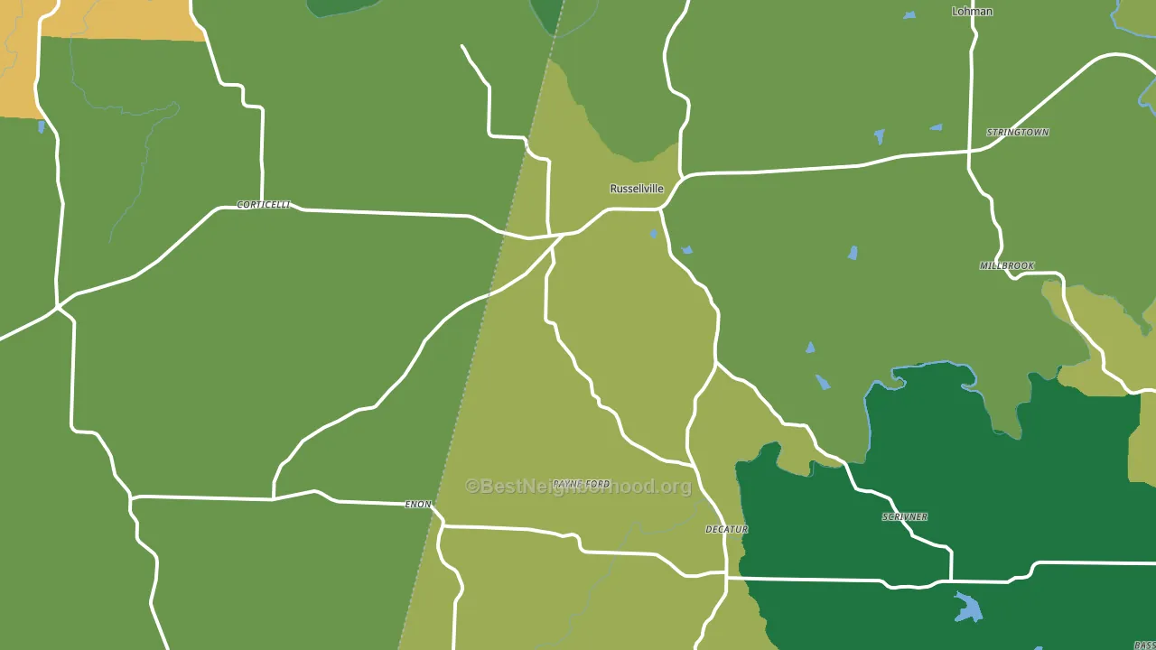 65074, MO block-group voter-turnout map