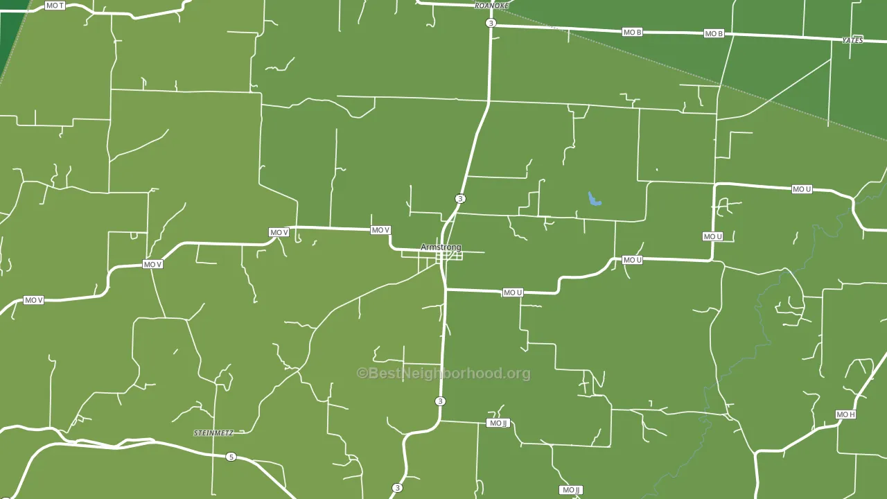65230, MO block-group voter-turnout map