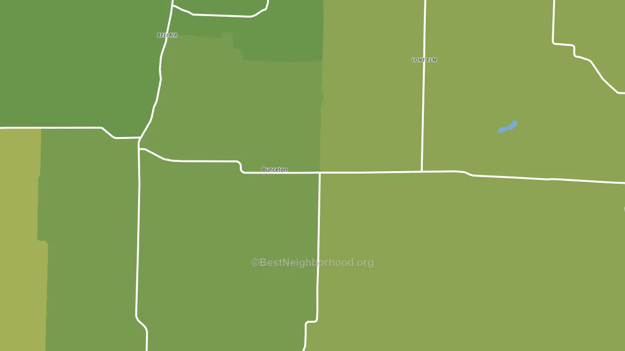 65237, MO block-group voter-turnout map