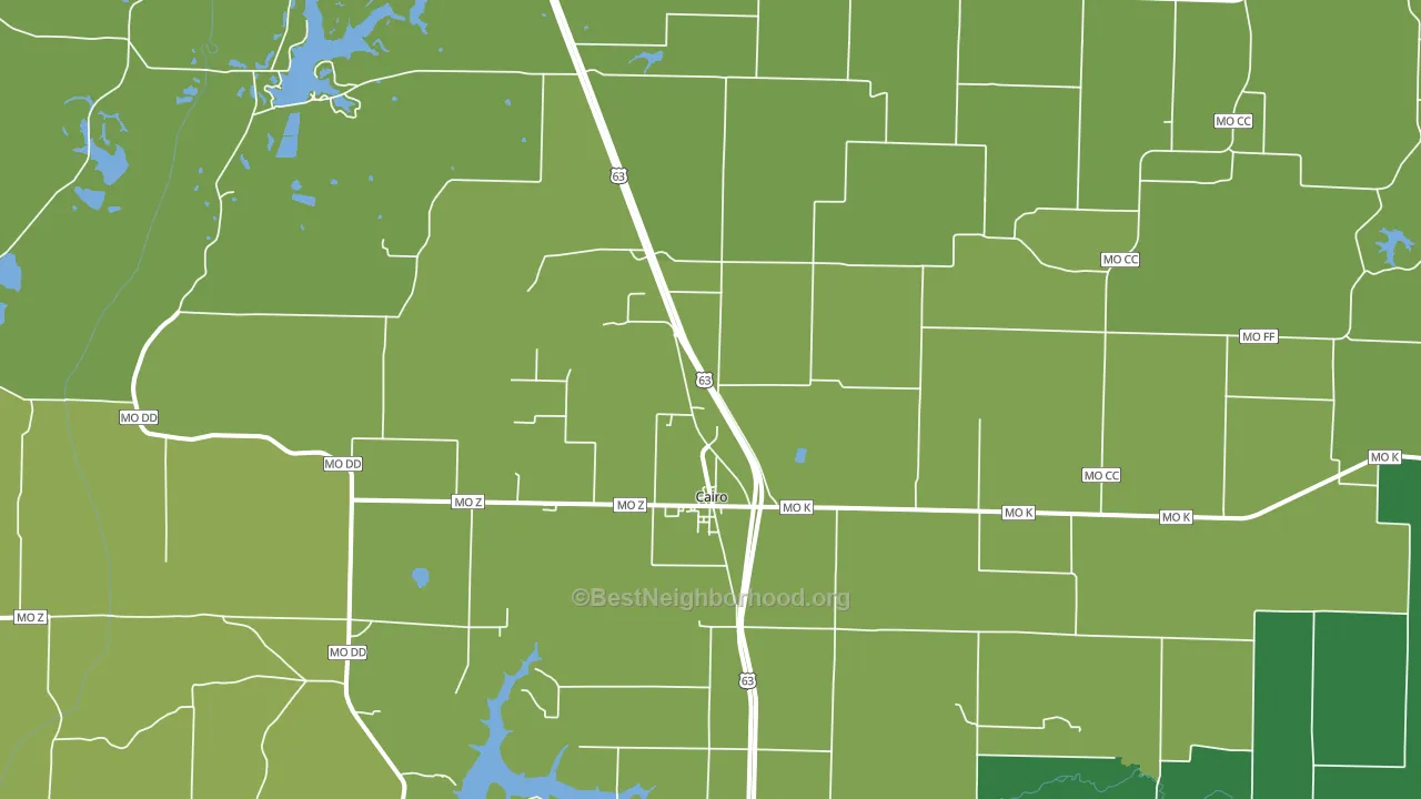 65239, MO block-group voter-turnout map