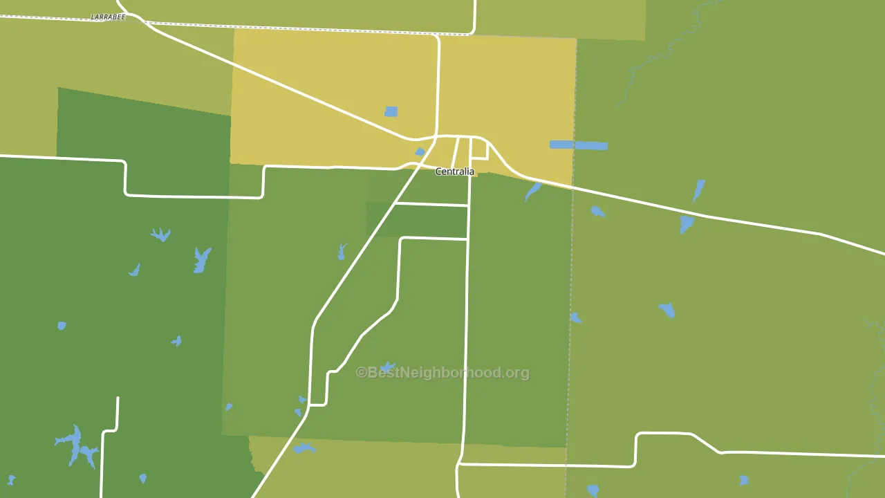 65240, MO block-group voter-turnout map