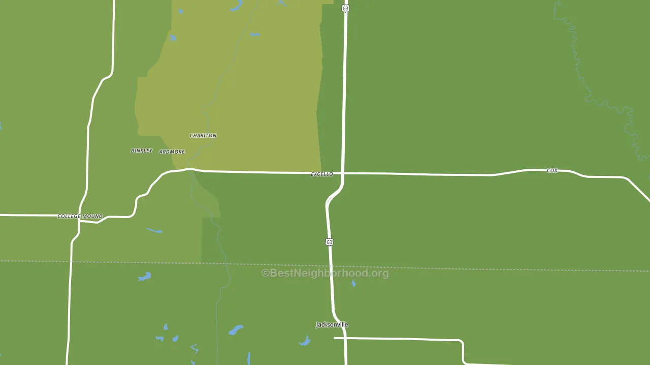 65247, MO block-group voter-turnout map