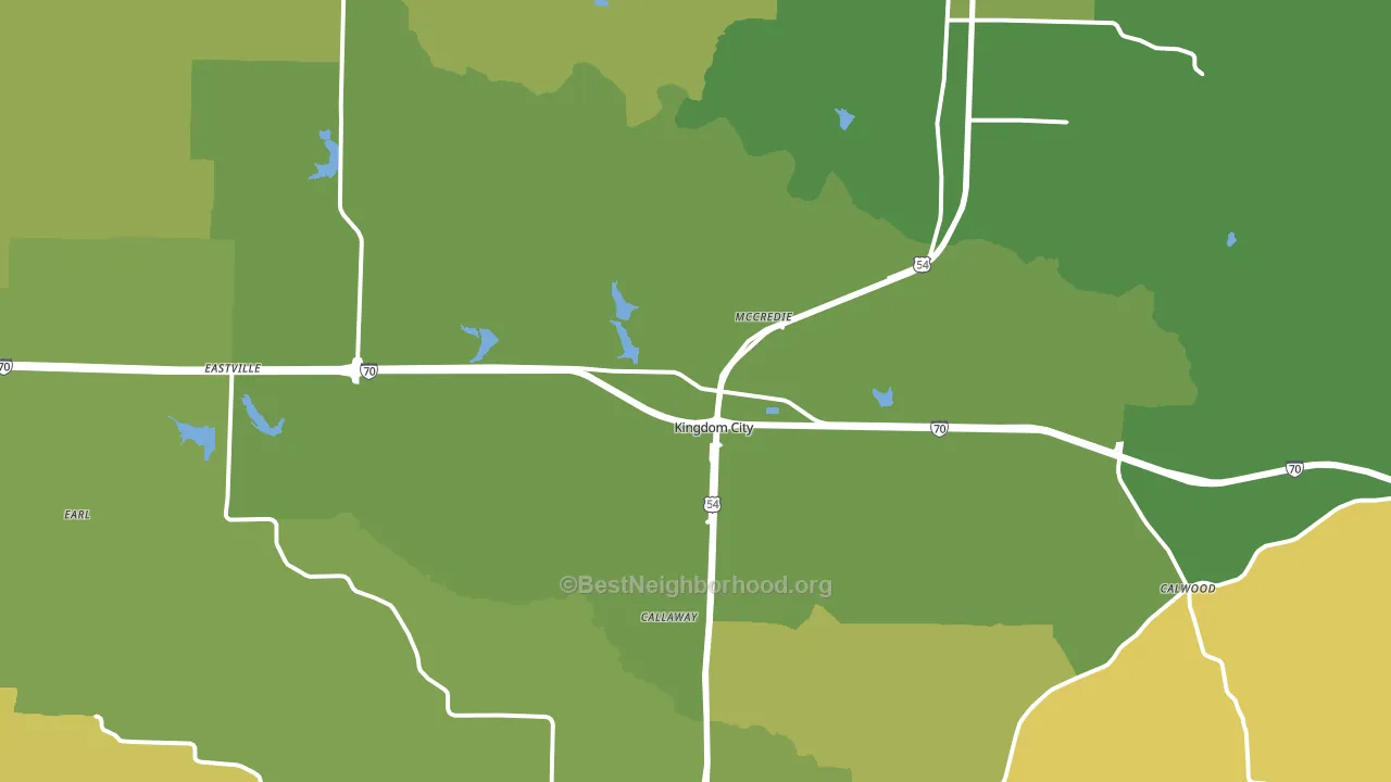 65262, MO block-group voter-turnout map