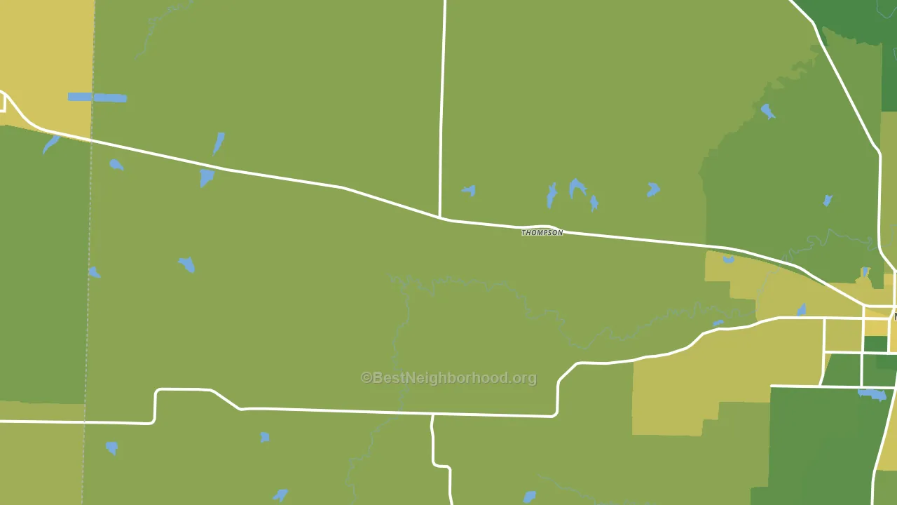 65285, MO block-group voter-turnout map