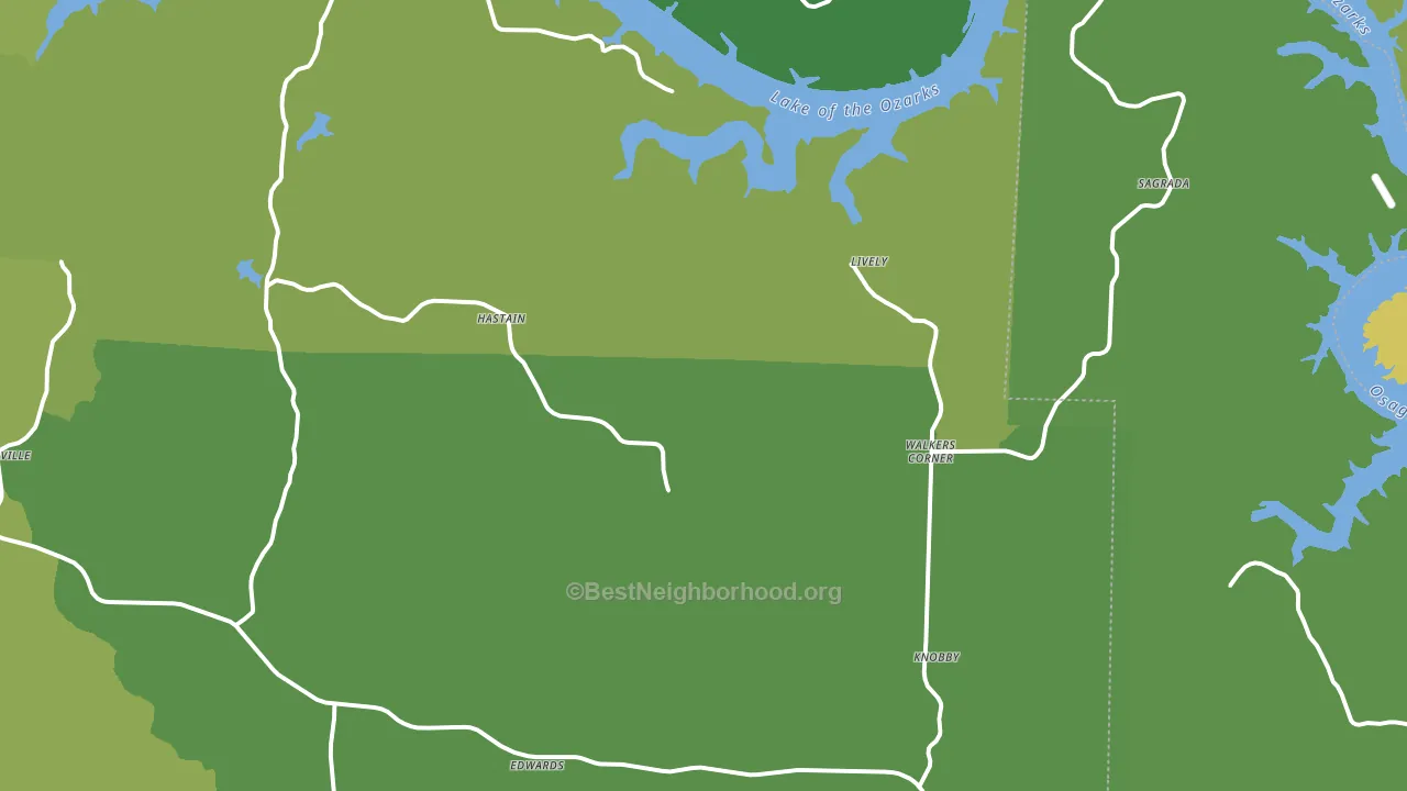65326, MO block-group voter-turnout map