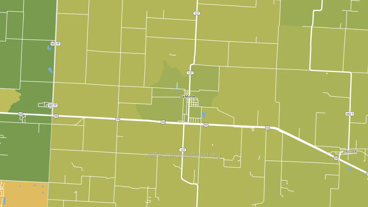 65337, MO block-group voter-turnout map