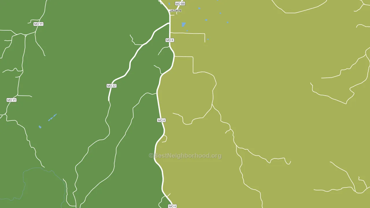 65501, MO block-group voter-turnout map