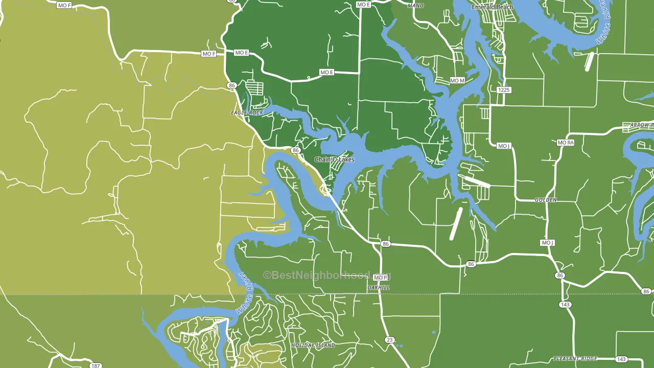 65641, MO block-group voter-turnout map