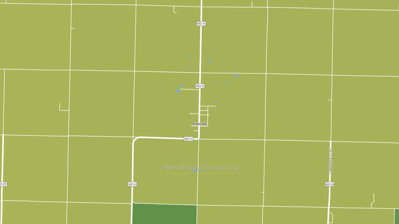 65654, MO block-group voter-turnout map