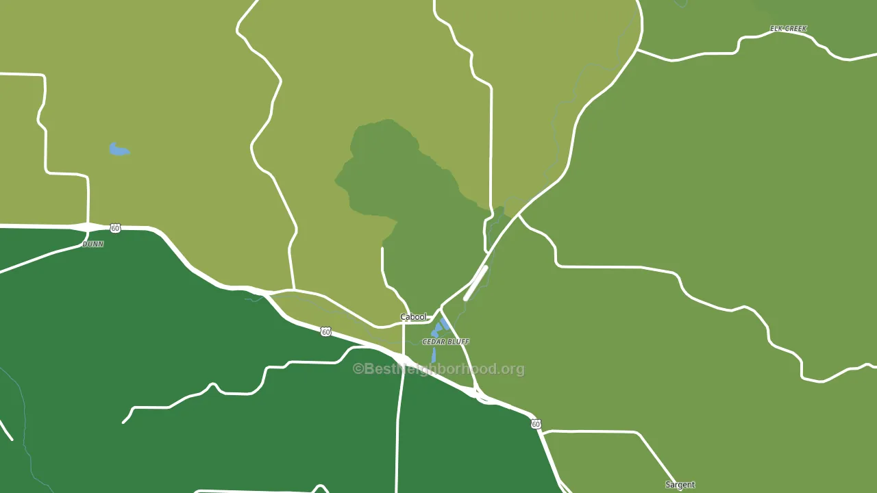65689, MO block-group voter-turnout map