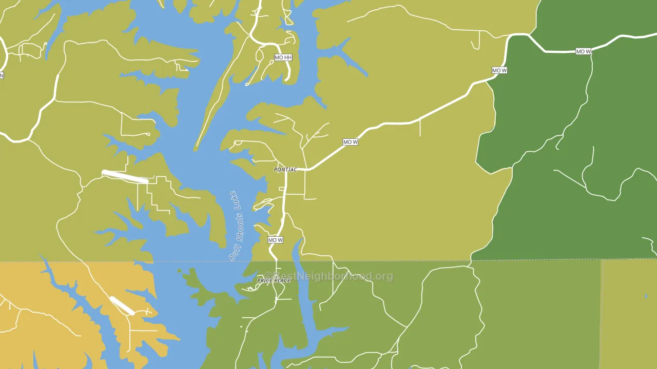65729, MO block-group voter-turnout map