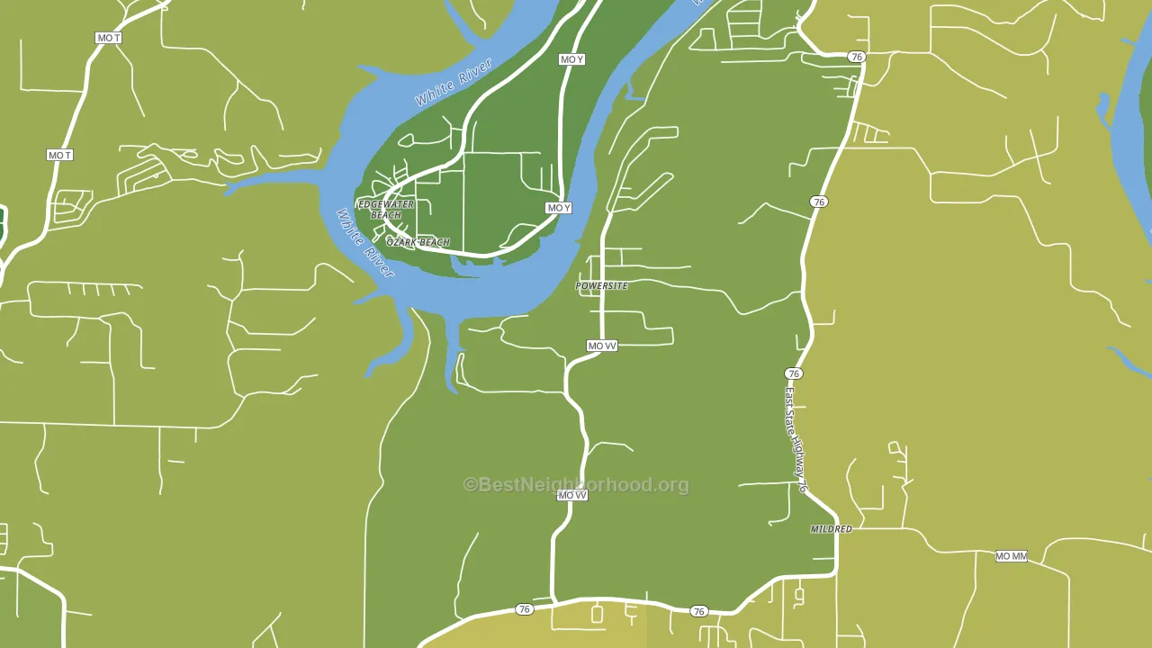 65731, MO block-group voter-turnout map