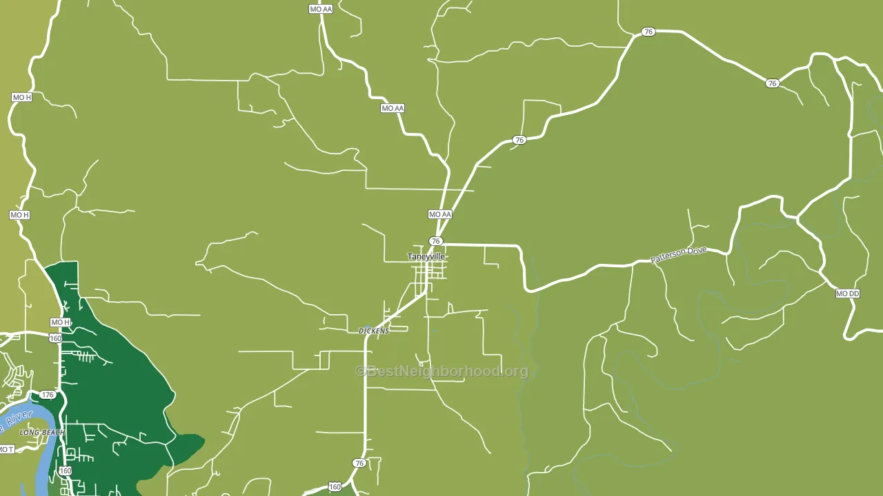 65759, MO block-group voter-turnout map
