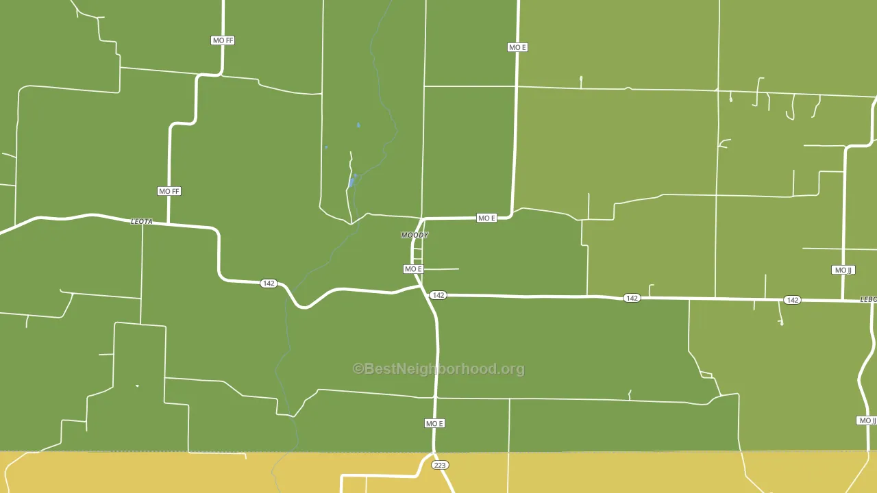 65777, MO block-group voter-turnout map