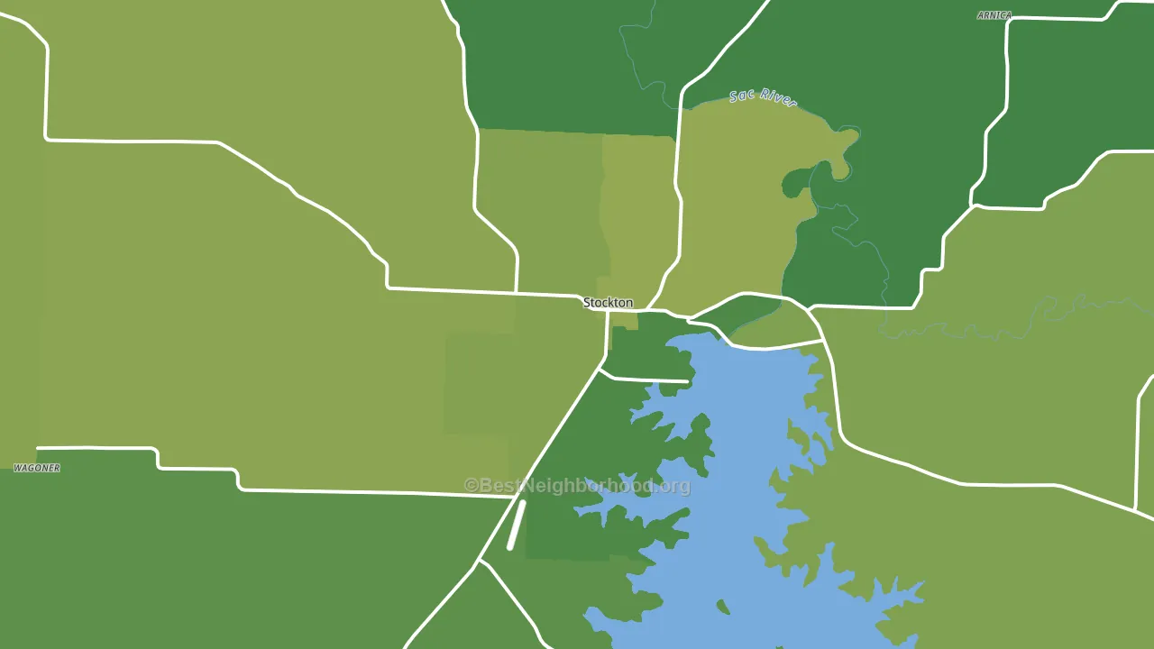 65785, MO block-group voter-turnout map