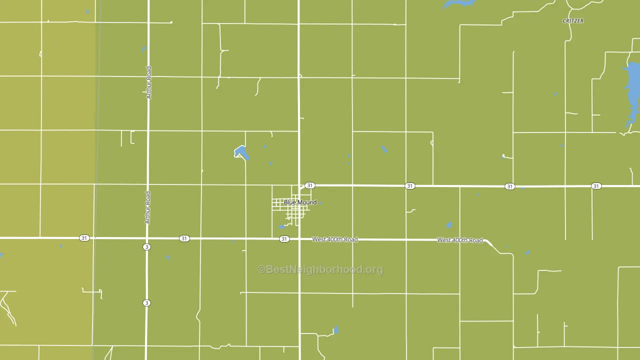 66010, KS block-group voter-turnout map